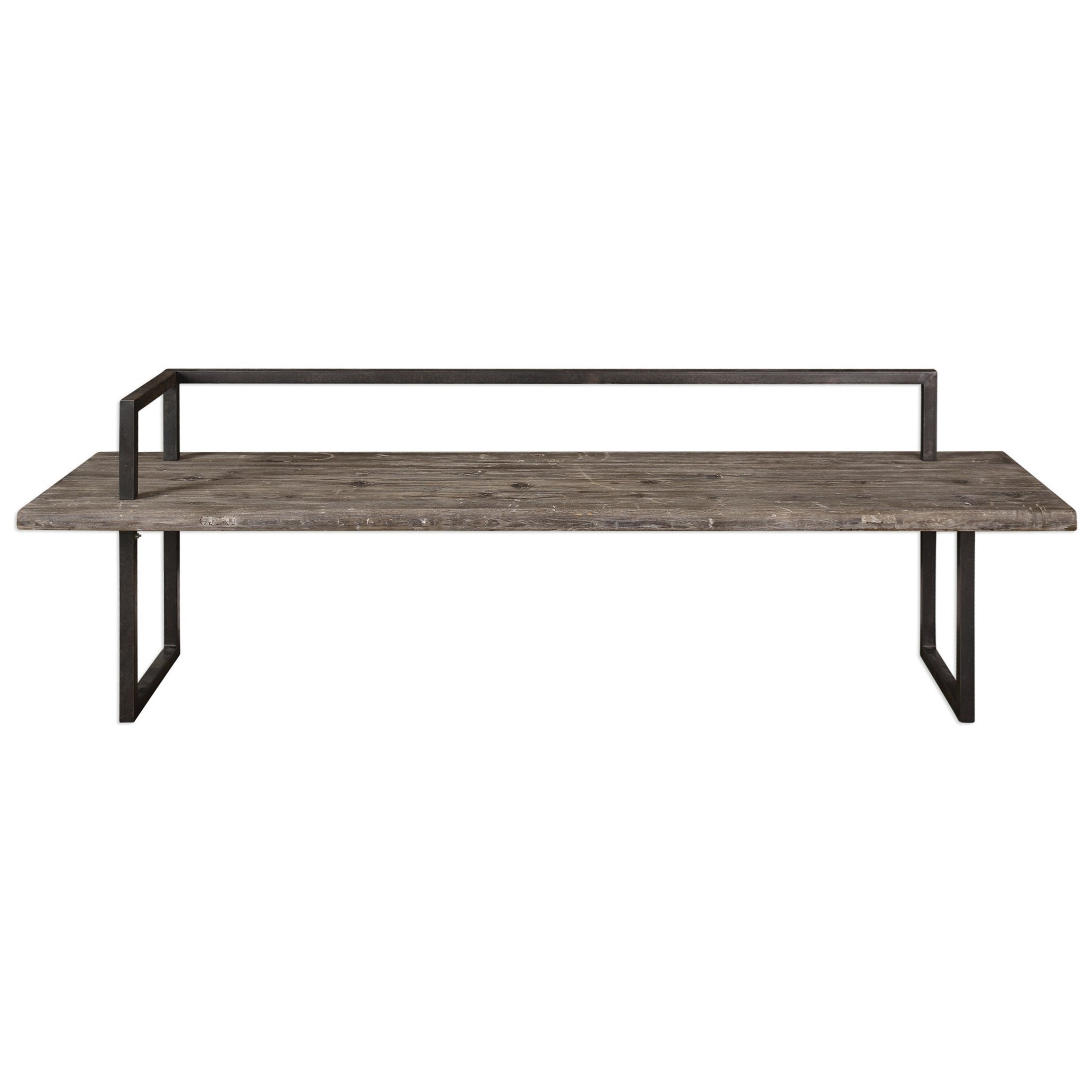 Uttermost Accent Furniture Benches 24701 Herbert Reclaimed Wood Bench